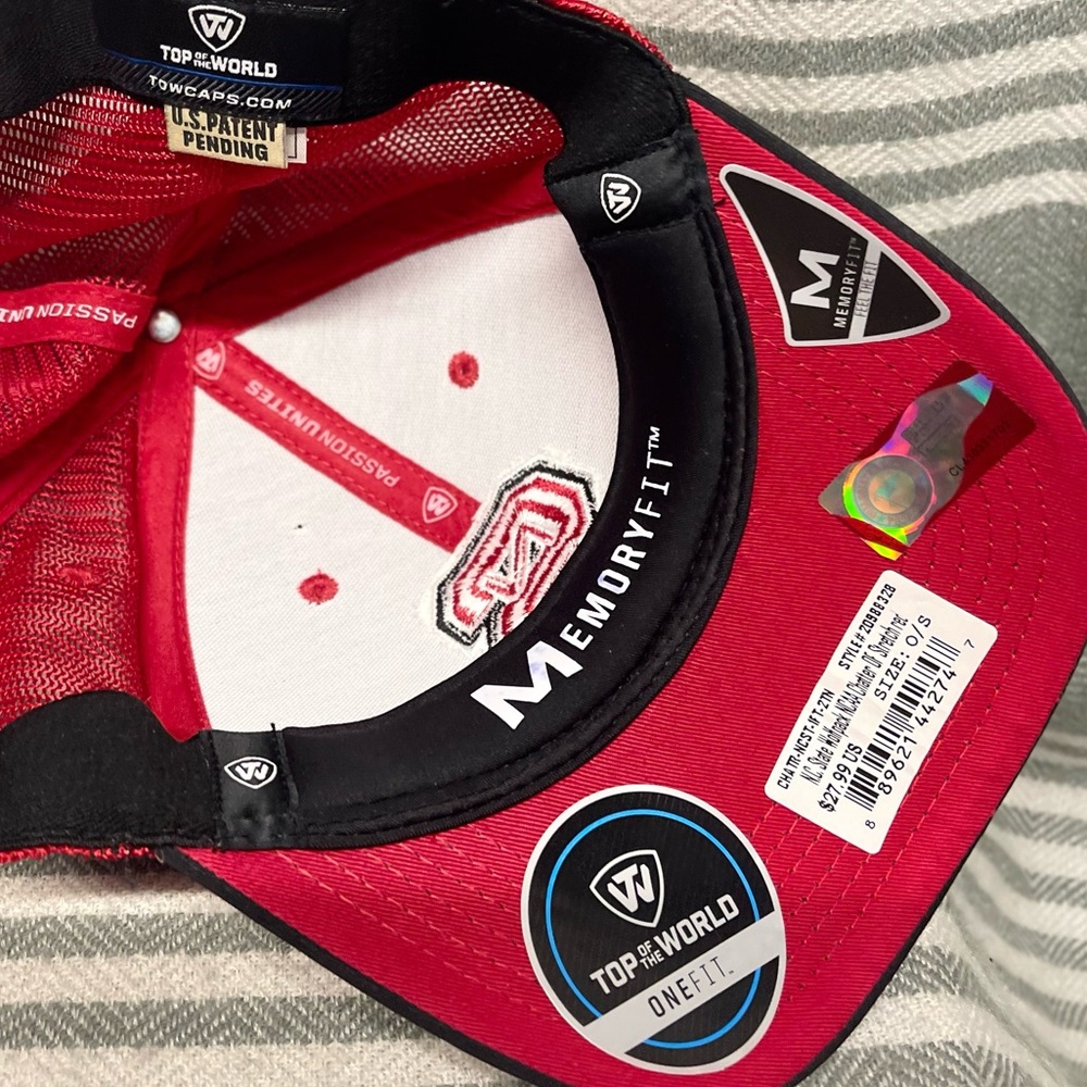 Top of the‎ Wolrd NC State Wolfpack Baseball Hat NWT - Picture 3 of 4